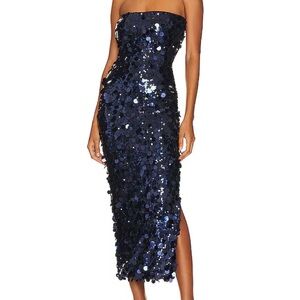 Revolve dress - Gabourne dress in royal blue